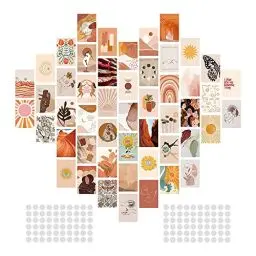Produktbild: CLVPAI Collage Bilder-50 Stück 10,2x15,2cm Doppelseitig ästhetisches Bild für Wandcollage,Wandkunstdrucke für Mädchen Jungen,Schlafsaal Foto Display,Wandkunstdrucke(Beidseitig bedruckt)