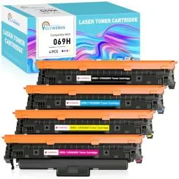 Produktbild: Clywenss 069H 069 Toner Mit Chip Kompatibel mit Canon 069 H CRG-069 CRG-069H für i-SENSYS MF752Cdw MF754Cdw LBP673Cdw LBP674Cdw LBP674Cx MF753Cdw MF755Cdw, 4-Pack (Schwarz Cyan Magenta Gelb)