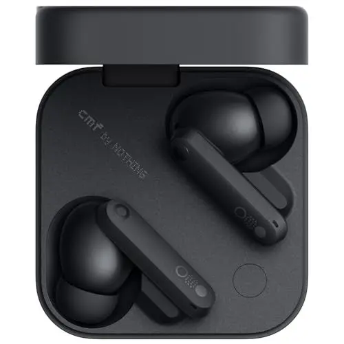 Produktbild: CMF by Nothing Buds Pro 2 – Kabellose Ohrhörer mit HiFi-Sound, 50 dB Intelligente aktive Geräuschunterdrückung, 6 HD-Mikrofone und Spatial-Audio-Effekt - Dunkelgrau
