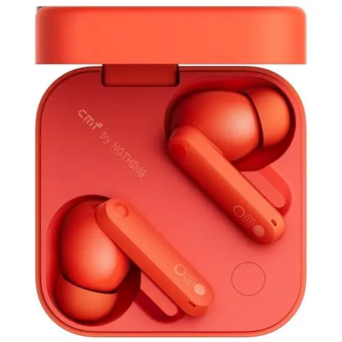 Produktbild: CMF by Nothing Buds Pro 2 – Kabellose Ohrhörer mit HiFi-Sound, 50 dB Intelligente aktive Geräuschunterdrückung, 6 HD-Mikrofone und Spatial-Audio-Effekt - Orange