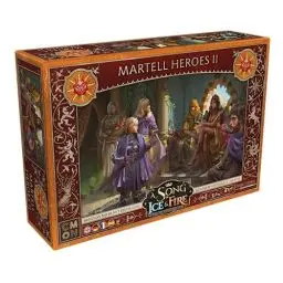 Produktbild: CMON, A Song of Ice & Fire – Helden von Haus Martell II, Erweiterung, Tabletop, 2 Spieler, Ab 14+ Jahren, 45-60 Minuten, Deutsch, Mehrsprachig