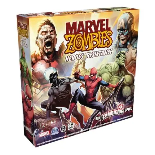 Produktbild: CMON, Marvel Zombies: Heroes‘ Resistance – Ein Zombicide-Spiel, Kennerspiel, Dungeon Crawler, 1-4 Spieler, Ab 14+ Jahren, 60 Minuten, Deutsch