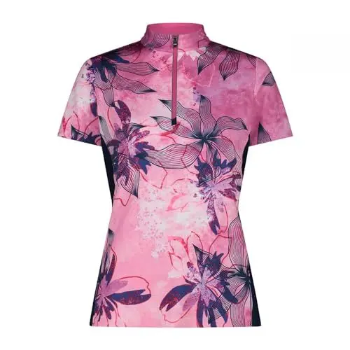Produktbild: CMP Damen Fahrradtrikot Blue-Fuxia 38