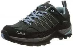 Produktbild: CMP Rigel Low WMN Trekking Shoe WP, Damen Trekking- & Wanderhalbschuhe, Grau (GRAFFITE-Azzurro 77BD), 39 EU (5.5 UK)