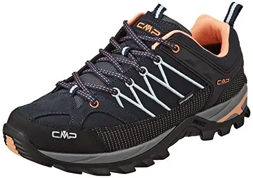 Produktbild: CMP Rigel Low Wmn Trekking Shoes Wp Damen Wanderschuhe , B Blue Jade Peach, 42 EU
