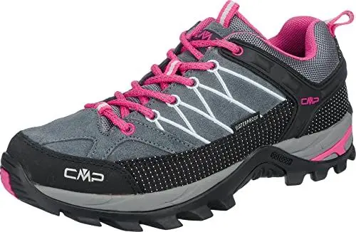 Produktbild: CMP Rigel Low Wmn Trekking Shoes Wp Damen Wanderschuhe , Grey Fuchsia Ice, 42 EU