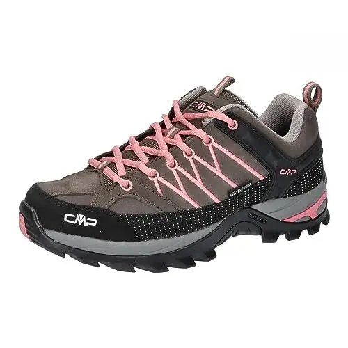 Produktbild: CMP Rigel Low Wmn Trekking Shoes Wp Damen Wanderschuhe, Braun Pfirsichrosa Fango Pesca, 39 EU