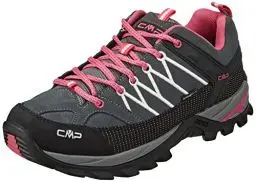 Produktbild: CMP Rigel Low Wmn Trekking Shoes Wp Damen Wanderschuhe, Grau Pink Hellblau Grey Fuxia Ice, 43 EU