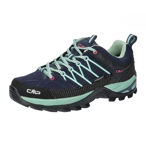 Produktbild: CMP Rigel Low Wmn Trekking Shoes Wp Damen Wanderschuhe, Blue Acqua, 41 EU