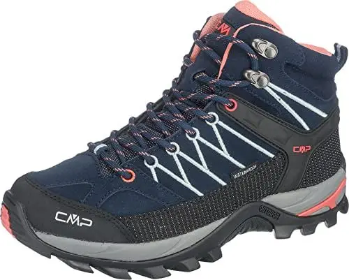 Produktbild: CMP Damen Rigel Mid Wmn Shoe Wp Trekking Wanderhalbschuhe, B Blue Giada Peach, 40 EU
