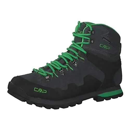 Produktbild: CMP Herren ATHUNIS MID Shoes WP Trekking-Schuhe, Grau-Fluo-Grün (Grey-Verde Fluo), 45 EU