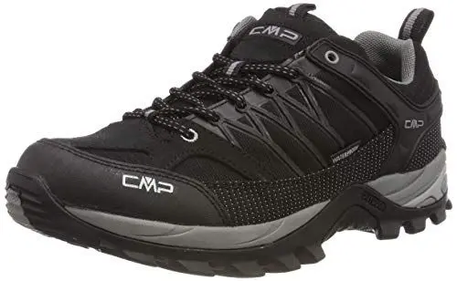 Produktbild: CMP Herren Rigel Low Shoes Wp Trekking-Schuhe, Nero Black Grey, 43 EU