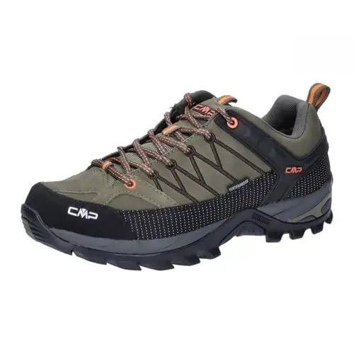 Produktbild: CMP Herren Rigel Low Trekking Shoes Wp Kletterschuhe niedrig, Olive Flame, 45 EU