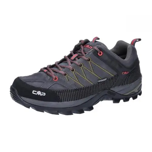 Produktbild: CMP Herren Rigel Low Trekking Shoes Wp Kletterschuhe niedrig, Titan Chili, 42 EU
