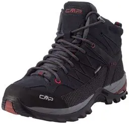 Produktbild: CMP Herren Rigel Mid Shoes Wp Trekking-Schuhe, Grau Schwarz Asphalt Syrah, 41 EU