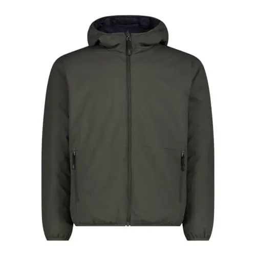 Produktbild: CMP Herren Wendejacke mit fester Kapuze 34K0137, Forest/Blue, 46