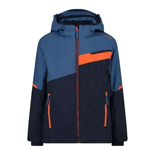 Produktbild: CMP Jungen-Skijacke aus Twill, Schwartz-Blau, 152