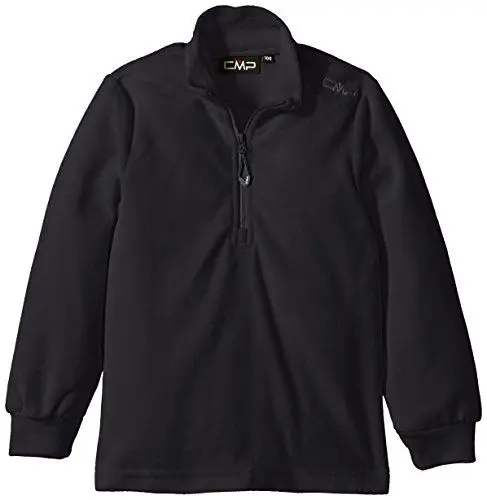 Produktbild: CMP Jungen Fleecepullover Für Kinder Fleeceshirt, Schwarz, 128 EU