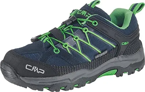 Produktbild: CMP Kids Rigel Low Trekking Shoes Wp Unisex Kinder Trekking-Schuhe, Blau Grün B Blue Gecko, 28.5 EU