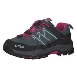 Produktbild: CMP Kids Rigel Low Trekking Shoes Wp Unisex Kinder Trekking-Schuhe, Mineral Green Purple Fluo, 34 EU
