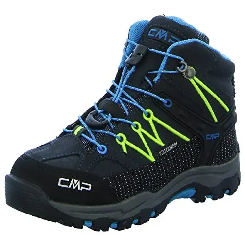 Produktbild: CMP Kids Rigel MID Trekking Shoe WP Wanderschuhe, Antracite-Yellow Fluo, 37 EU