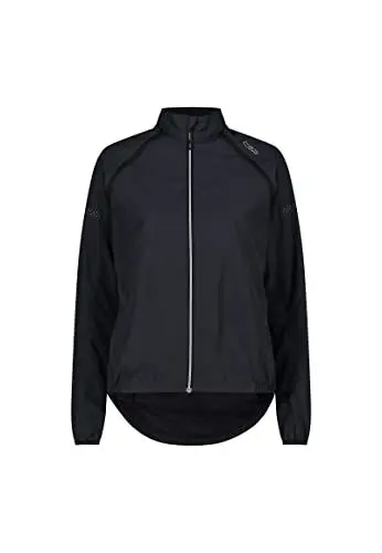 Produktbild: CMP W Jacket Detachable Sleeves Ii Schwarz - Leichte winddichte Damen Jacke, Größe 46 - Farbe Anthracite