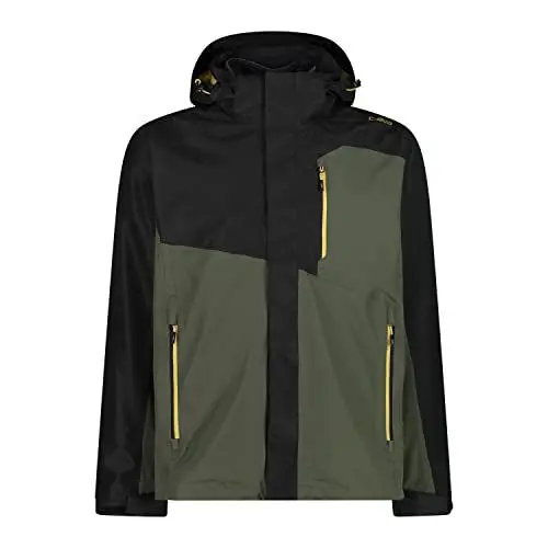 Produktbild: CMP - 3-in-1-Jacke für Herren, Schwarz-Ölgrün, 52