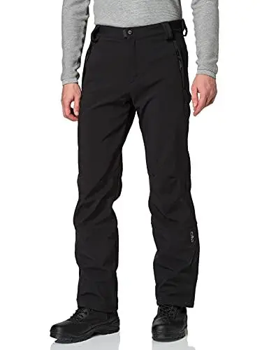 Produktbild: CMP - Softshellhose für Herren mit innenliegender Gamasche, Schwarz, 52
