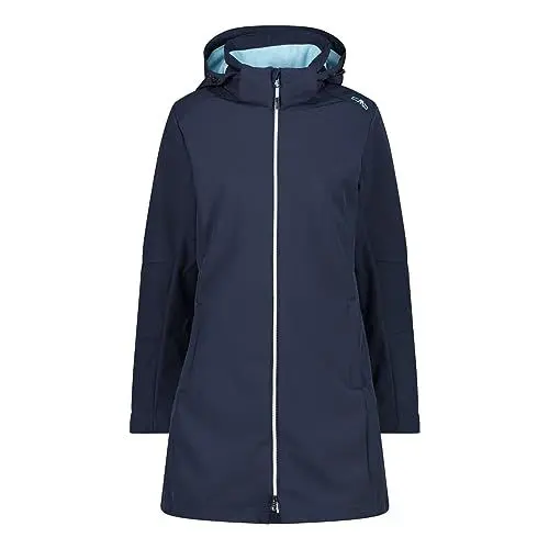 Produktbild: CMP - Damenparka mit Kapuze und Reißverschluss, B. Blauer Anis, XS