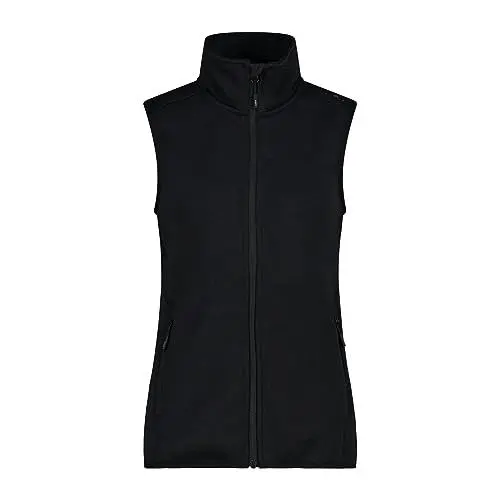 Produktbild: CMP Damen Damenweste Fleeceweste, Schwarz-Titan, XL EU