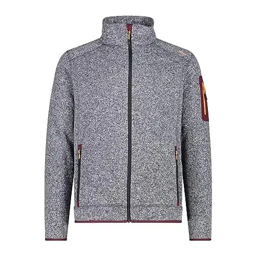 Produktbild: CMP - Herrenjacke, Anthrazit-Burgund, 52