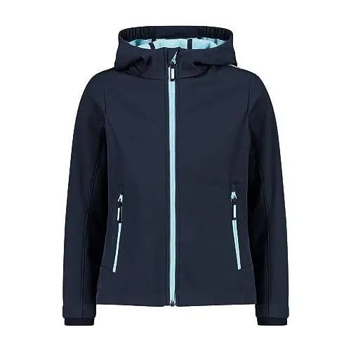 Produktbild: CMP - Kid G-Jacke mit fester Kapuze, B. Blauer Anis, 152