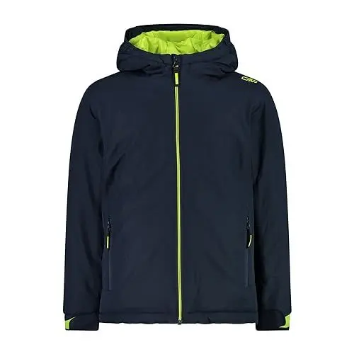 Produktbild: CMP - Kinderjacke mit fester Kapuze, Schwarz Blau, 176