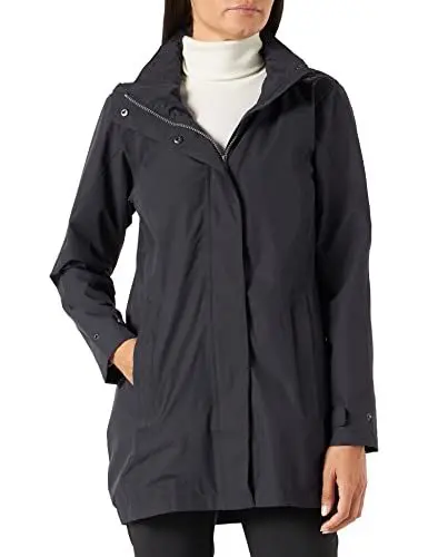 Produktbild: CMP - Lange Ripstop-Regenjacke für Damen, Anthrazit, D36