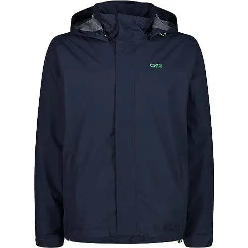 Produktbild: CMP - Herrenjacke mit Kapuze und Druckknöpfen, Schwarz Blau, 54