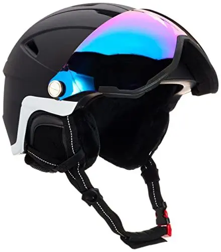 Produktbild: CMP - Skihelm mit Visier für Erwachsene WA-2, Schwarz, XL