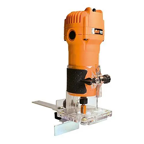 Produktbild: CMT CMT10 Elektrofräse professionell für Kanten 550 W-230 V mit Zangen 6/8 mm, 550 W, 230 V, Orange/Schwarz