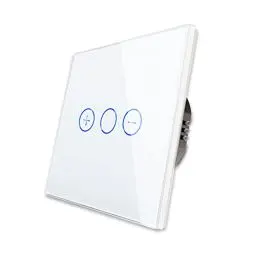 Produktbild: CNBINGO Dimmschalter für LED-Leuchten - Touch Lichtschalter unterputz - Dimmer schalter einfach in Weiß - Wandschalter mit Glas Panel und Status-LED