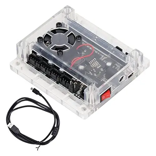 Produktbild: CNC-Graviermaschinen-Steuerplatine, GRBL-Steuerplatine, CNC-Fräser, Lasergravurmaschinen-Steuereinheiten mit PWM-TTL-Ausgang für 3, Router