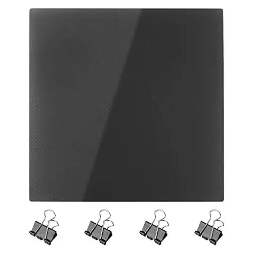 Produktbild: Cnloyua Neue 3 .Generation Ender 3 Glasplatte, 235x235x4mm 3D Glasbett mit mikroporöser Beschichtung, Für CR 3D-Drucker von CR 3 Pro, CR 3 V2, CR 5/Pro…