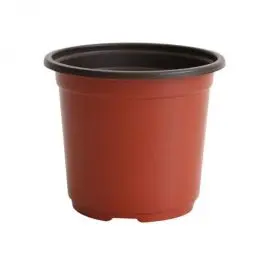 Produktbild: CNNIK 100 Stück Anzuchttöpfe 10cm Pflanztöpfe Kunststoff Rund Blumentopf Plastik Innen Außenbereich Anzuchttopf Rot Untertopf mit 100 Stück Pflanzenschilder