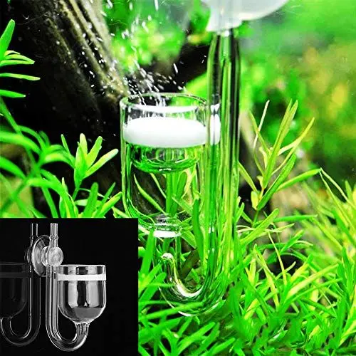 Produktbild: Co2 für Aquarienpflanzen, Co2-Diffusor für Aquarien, Großes Gerades Rohr, Hochtransparentes Glas, Co2-Refiner-Diffusor mit Saugnapf für Aquarien, Wassergras, Aquarien