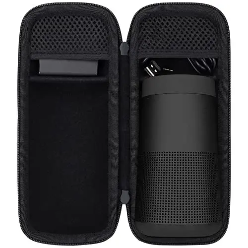 Produktbild: co2CREA Hart Tasche Schutzhülle für Bose SoundLink Revolve/Revolve (Serie II) tragbarer Bluetooth-Lautsprecher und Zubehör (Nur hülle,Ohne Lautsprecher)