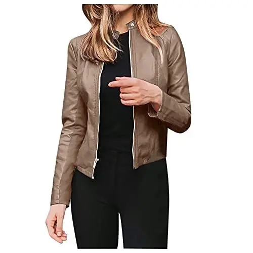 Produktbild: Black of Friday Winterjacke Damen Steppmantel Damen Leicht Übergang Regenparka Damen Wasserdicht Gefüttert Coatigan Damen Beige Winterjacke Damen Reflektierend Meine Bestellung Anzeigen