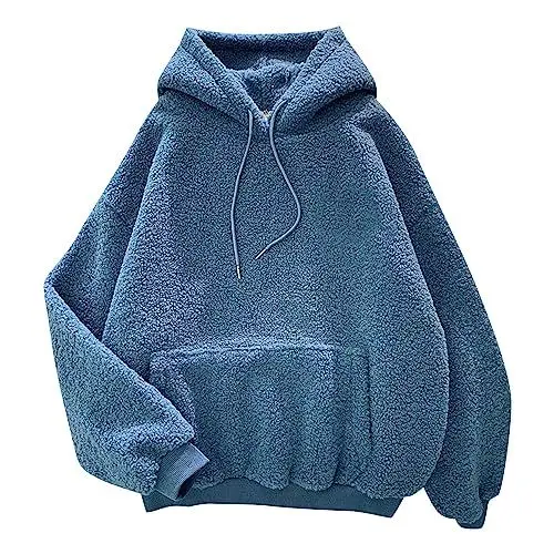 Produktbild: Cocila Angebote Sale Weihnachtspullover Hoodie Kaputzen Pullover Oversize Laessige Oberteile Mit Kapuze Damen Sweatshirt Damen Ohne Kapuze Warm Sweatjacke Maedchen 104 Sale Angebote Bestellung