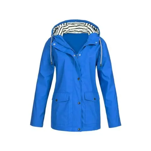 Produktbild: Cocila Black of Friday Angebote 2024 Damen Übergangsmantel Damen Winterparka Damen Warm Kurzmantel Trenchcoat Damen Fell Jacken Für Damen Mantel Creme Damen Damen Sale Marken Blitzangebote