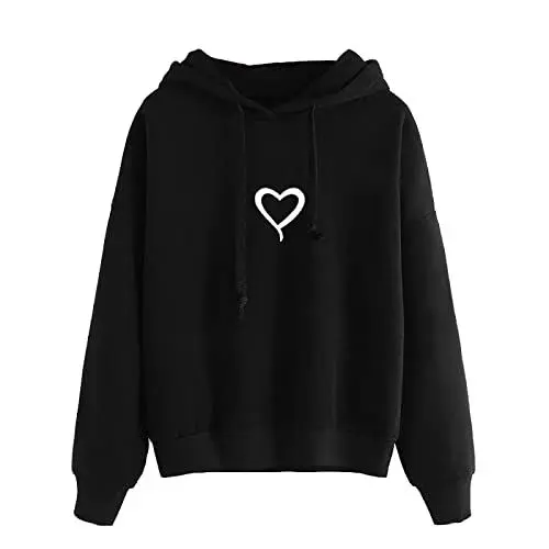 Produktbild: Cocila Black of Friday Angebote 2024 Drucker Halloween Hoodie Damen Jacke Damen Mit Kapuze Damen Sweatjacke Braun Pullover Herbst Damen Statement Shirts Damen Oversize My Orders Sale Angebote