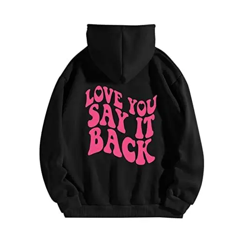 Produktbild: Cocila Black of Friday Angebote 2024 Hoodie Teenager Girl Hoody Damen Mit Kapuze Elegant Sweatshirt Damen Ohne Bund Rollkragenpullover Damen Baumwolle Langes Tshirt Damen Oversize Letzte Bestellung