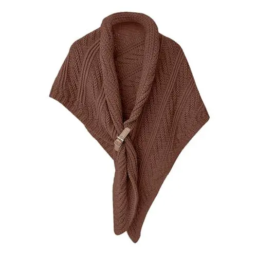 Produktbild: Cocila Black of Friday Angebote Wolle Damen Schal Winter Baumwolle Stola Fuer Abendkleid Schal Damen Rot Warm Schal Damen Weiss Rosa Silber Accessoires Damen Same Day Angebote Sale