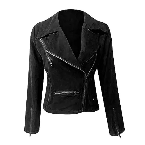 Produktbild: Cocila Black of Friday Damen Sale Angebote Softshellmantel Damen Winterparka Damen Warm Trenchcoat Damen Kurz Schwarz Winterjacke Leicht Damen Taillierter Wintermantel Damen Meine Bestellung Sale